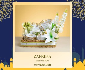 Vicenza Hampers 2025 Florist Zafrina motif Lily